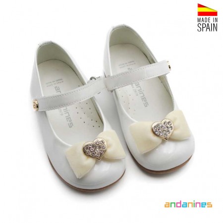 Merceditas blancas niña