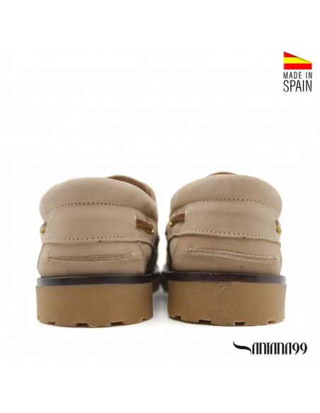 nauticos hombre taupe​