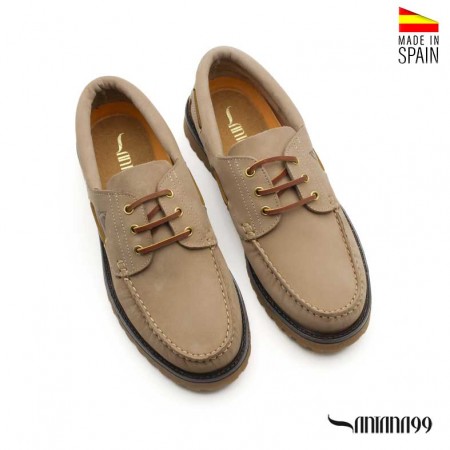 nauticos hombre beige​