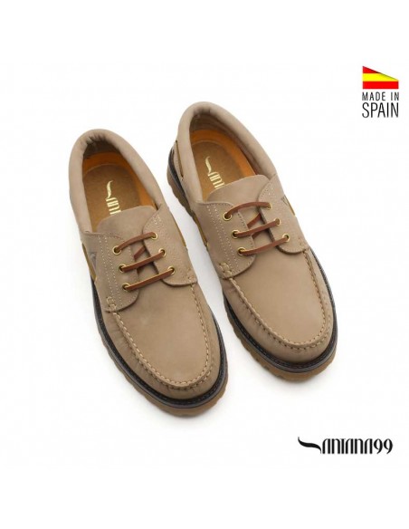 nauticos hombre beige​