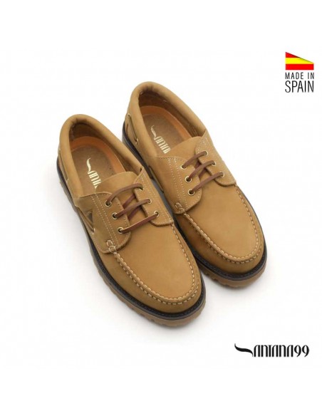 zapatos nauticos hombre nobuck