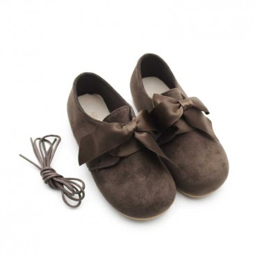 Zapatos Niña Antelina Marrón