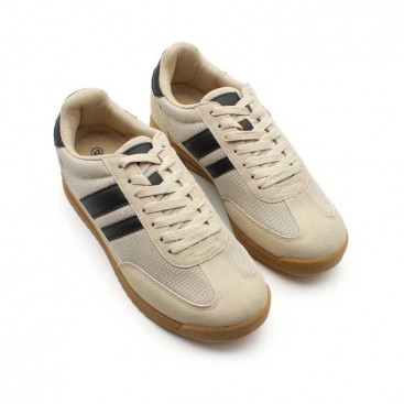 sneakers hombre beige