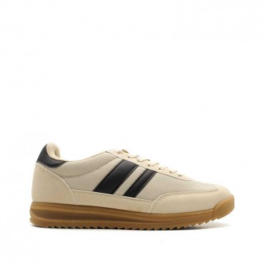 zapatillas beige hombre