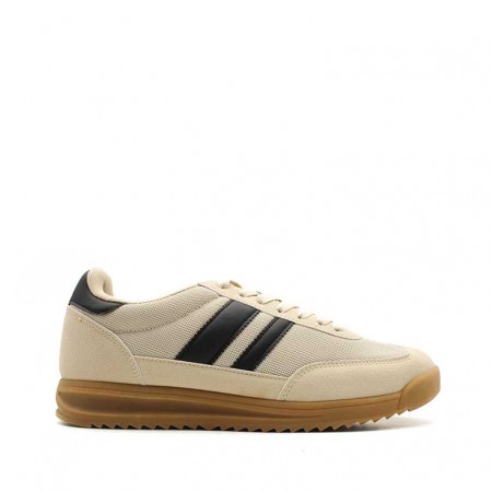 zapatillas beige hombre