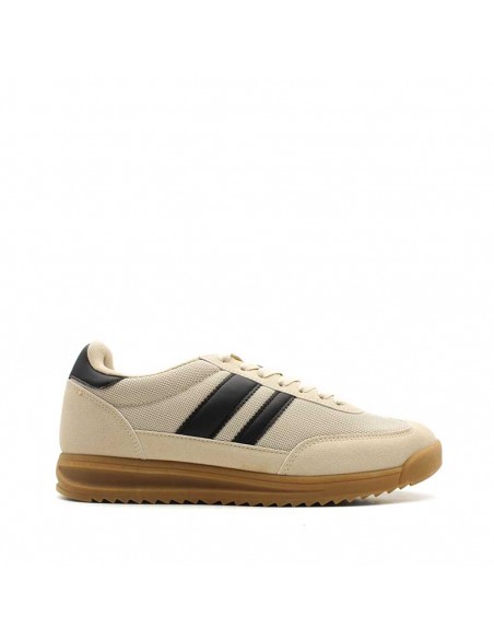 zapatillas beige hombre
