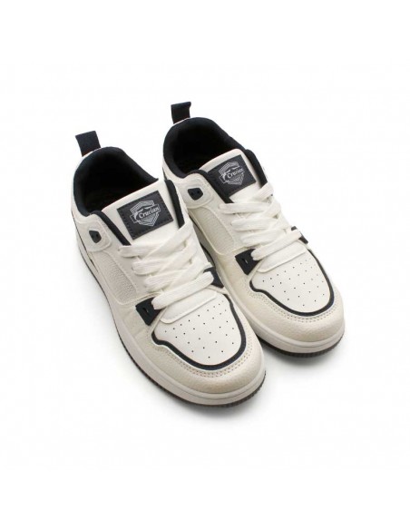 deportivas casual blancas hombre