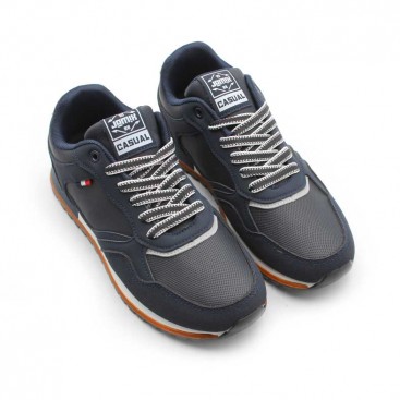 sneakers azul marino hombre​
