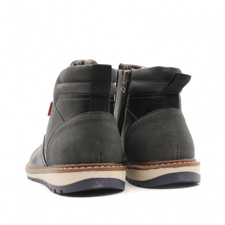 botas vestir negras hombre