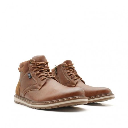 botines marrón claro hombre