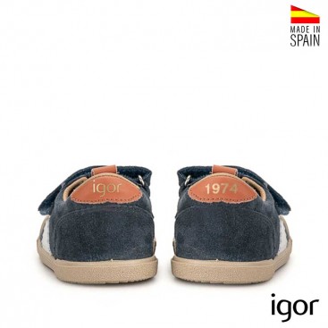 deportivas igor azul