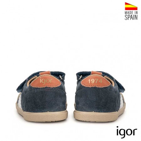 deportivas igor azul