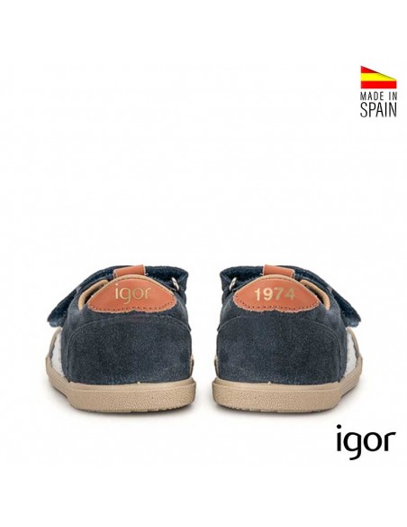 deportivas igor azul