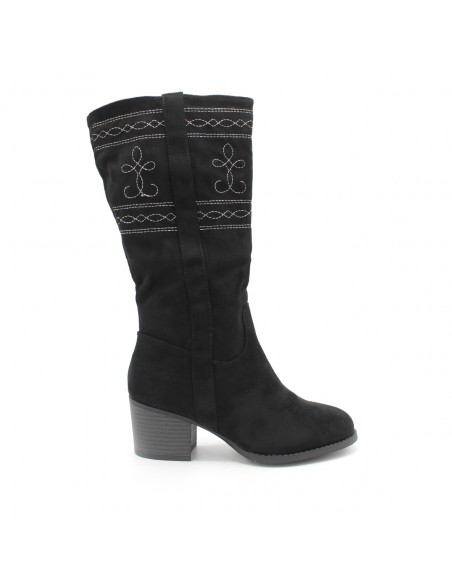 botas camperas NEGRAS