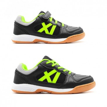 zapatillas negras futbol sala niño