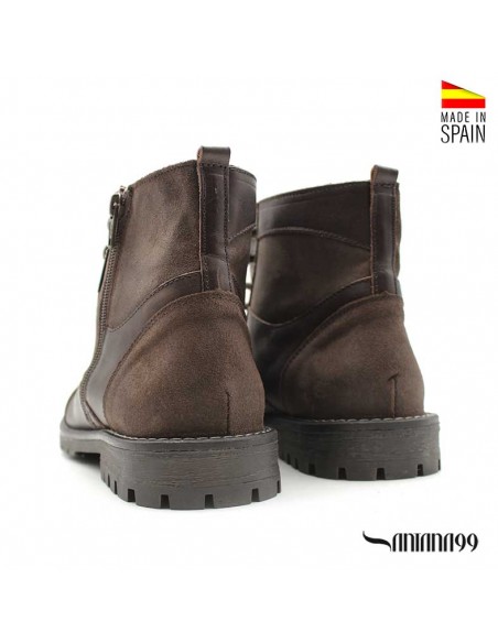 botas de piel para hombres