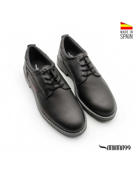 zapatos piel negra