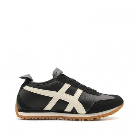 Sneakers negras retro mujer – Diseño vintage irresistible