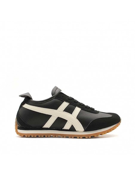 zapatillas negras tiger MUJER