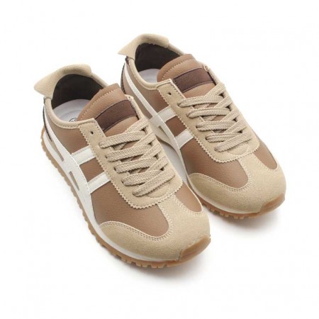 tiger sneakers marrones