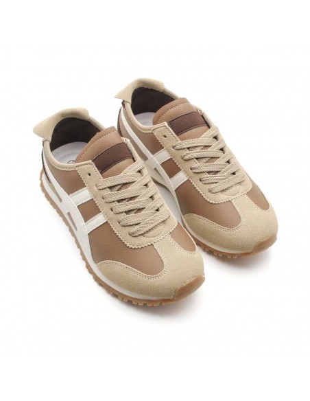 tiger sneakers marrones