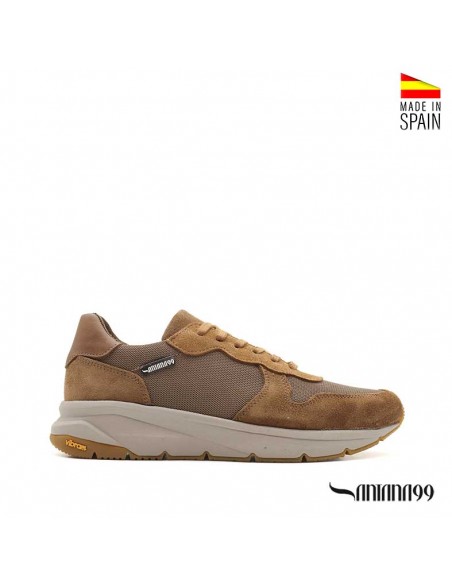 sneakers camel hombre