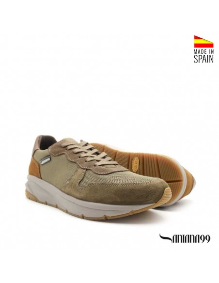 deportivas vibram caqui