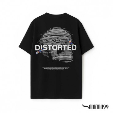 Camiseta calavera negra