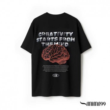 Camiseta Con Dibujo En La Espalda Hombre