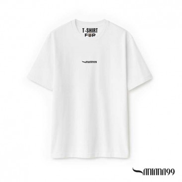 Camiseta Con Estampado Trasero