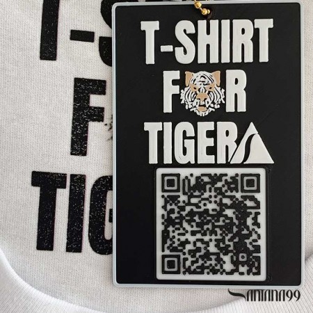 Camiseta De Algodón Blanca