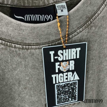 Camiseta gris efecto lavado