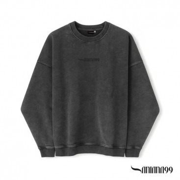 Sudadera negra hombre casual