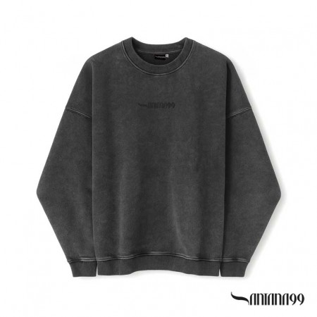 Sudadera negra hombre casual