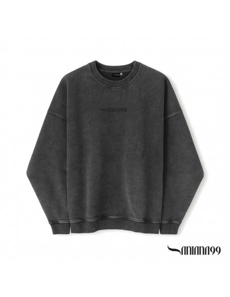 Sudadera negra hombre casual