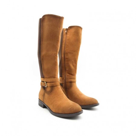 botas altas con elástico