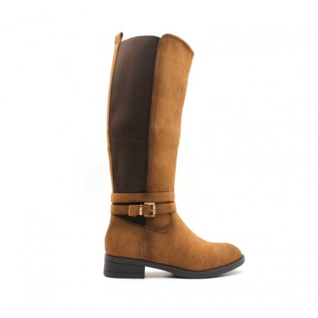 botas altas camel