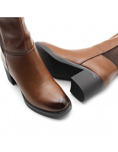 botas caña elastica mujer