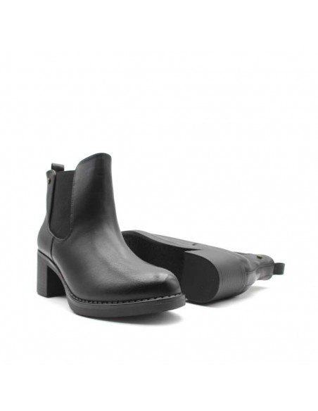 Botines negros casual