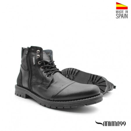 BOTINES HOMBRE NEGROS