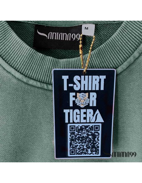 Sudadera oversize verde