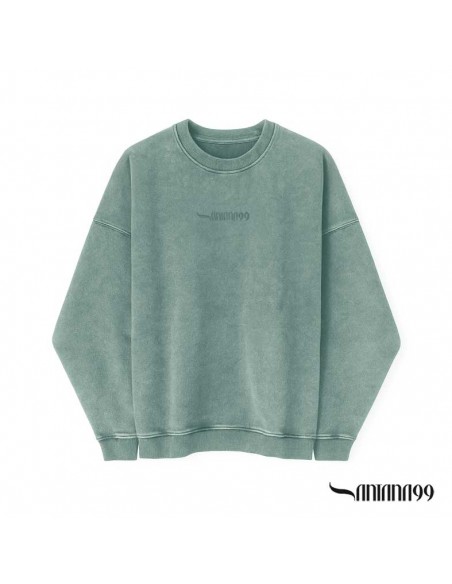 Sudadera verde hombre casual