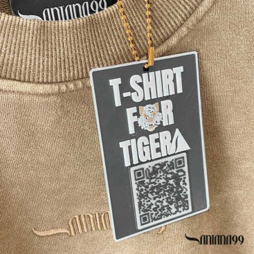 Sudadera marrón algodón