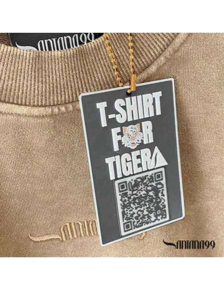 Sudadera marrón algodón