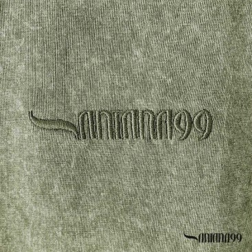 Camiseta caqui efecto lavado