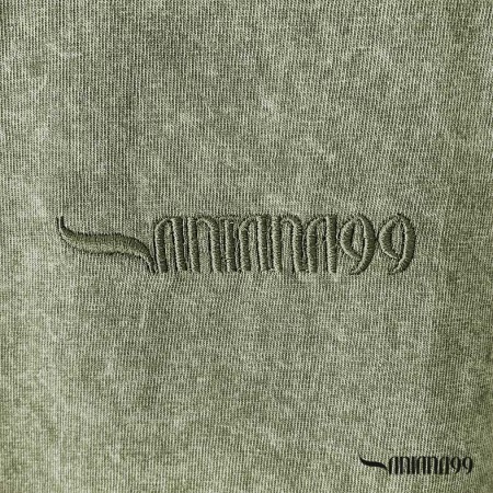 Camiseta caqui efecto lavado