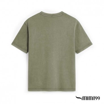 Camiseta verde caqui hombre