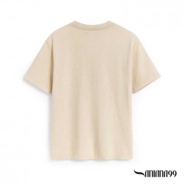 Camiseta beige algodón