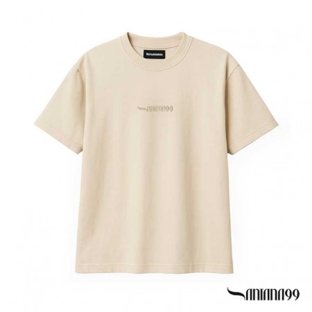Camiseta beige hombre