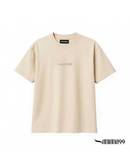 Camiseta beige hombre